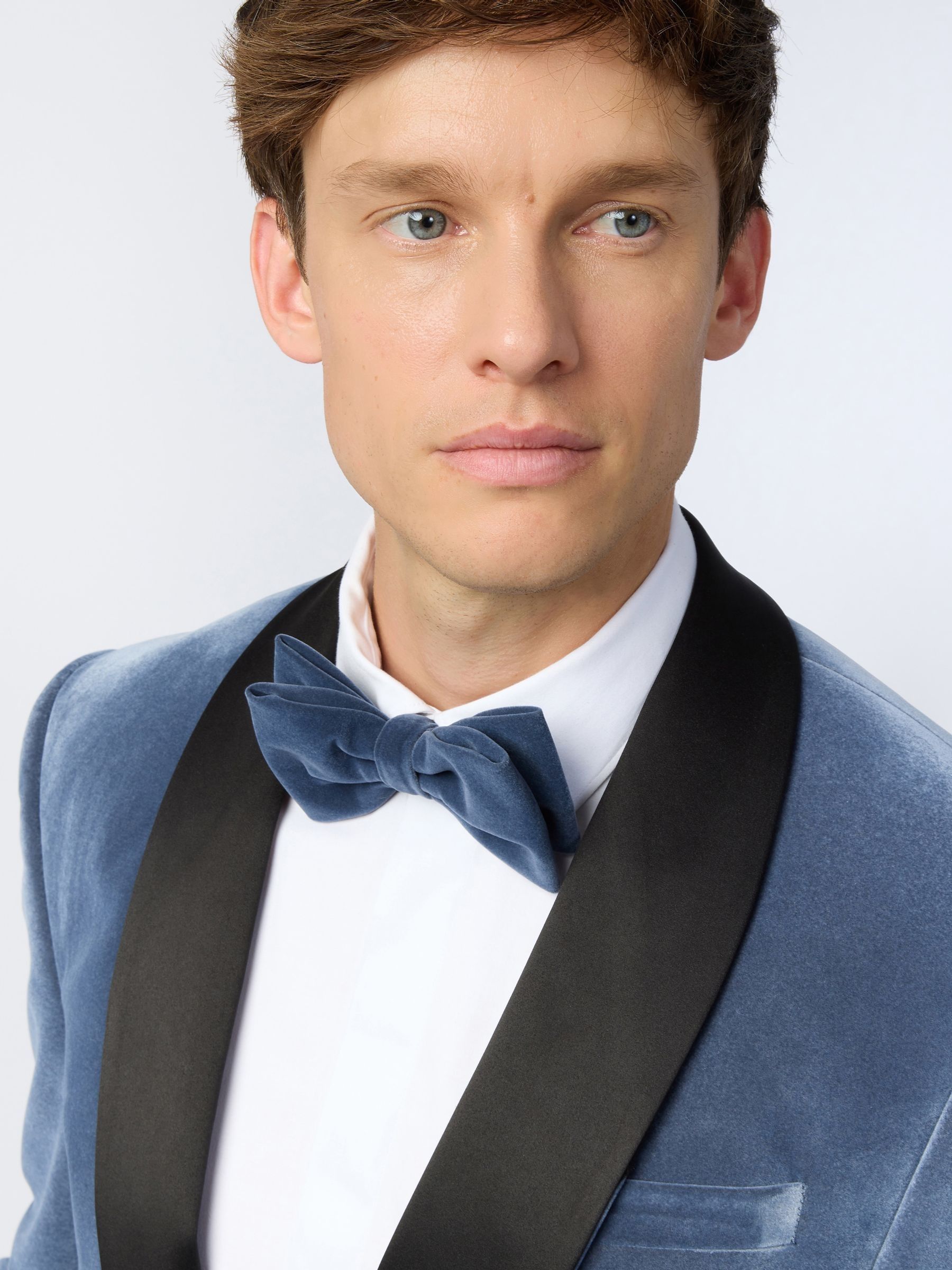 Antique Rogue Velvet Bow Tie