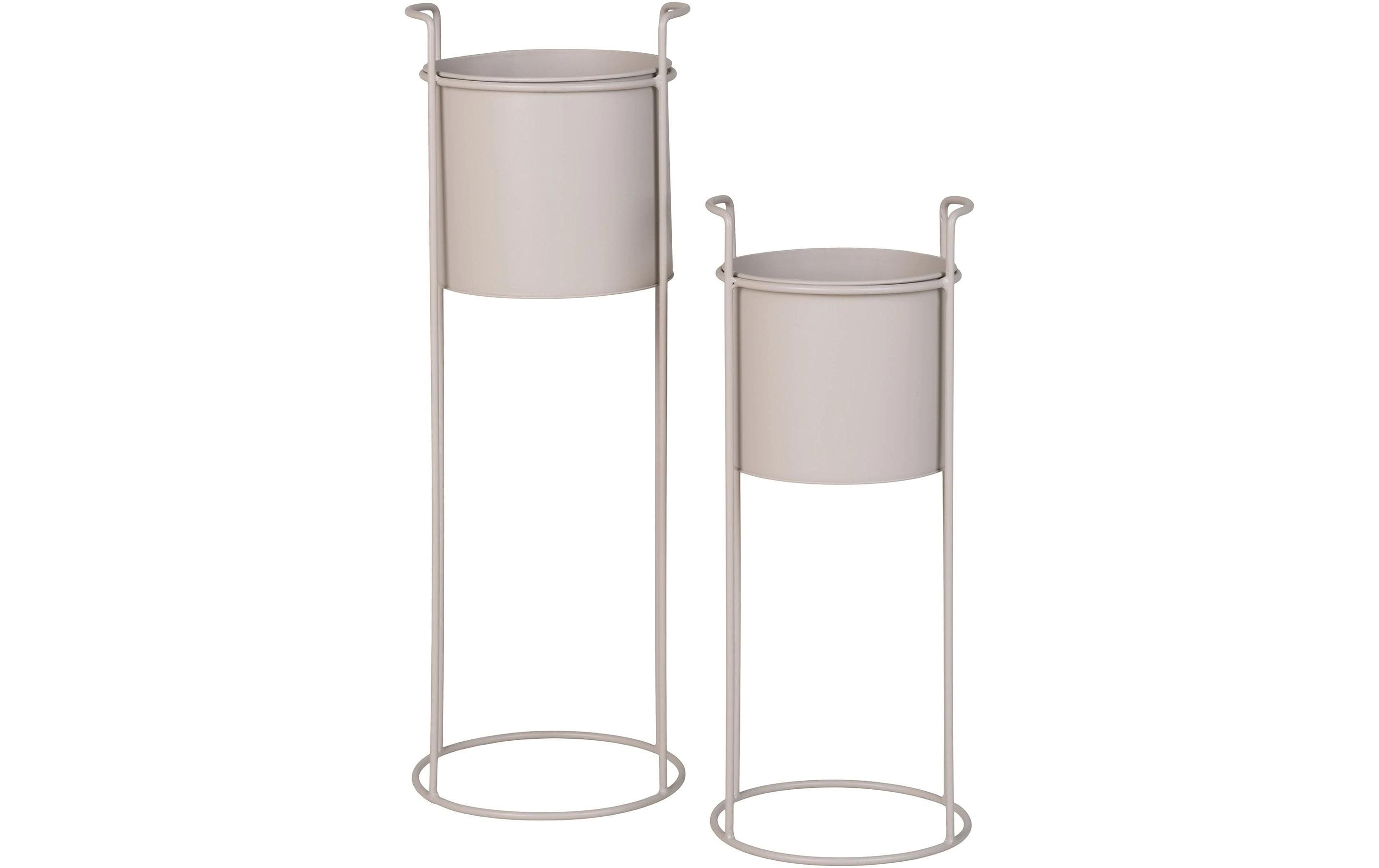 Blumentopfhalter Rabo 2 Stück, SandPflanzenständer- Set