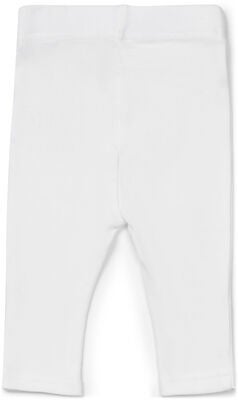 Tiny Treasure Lexi Leggings 2-Pack, White/Flamingo