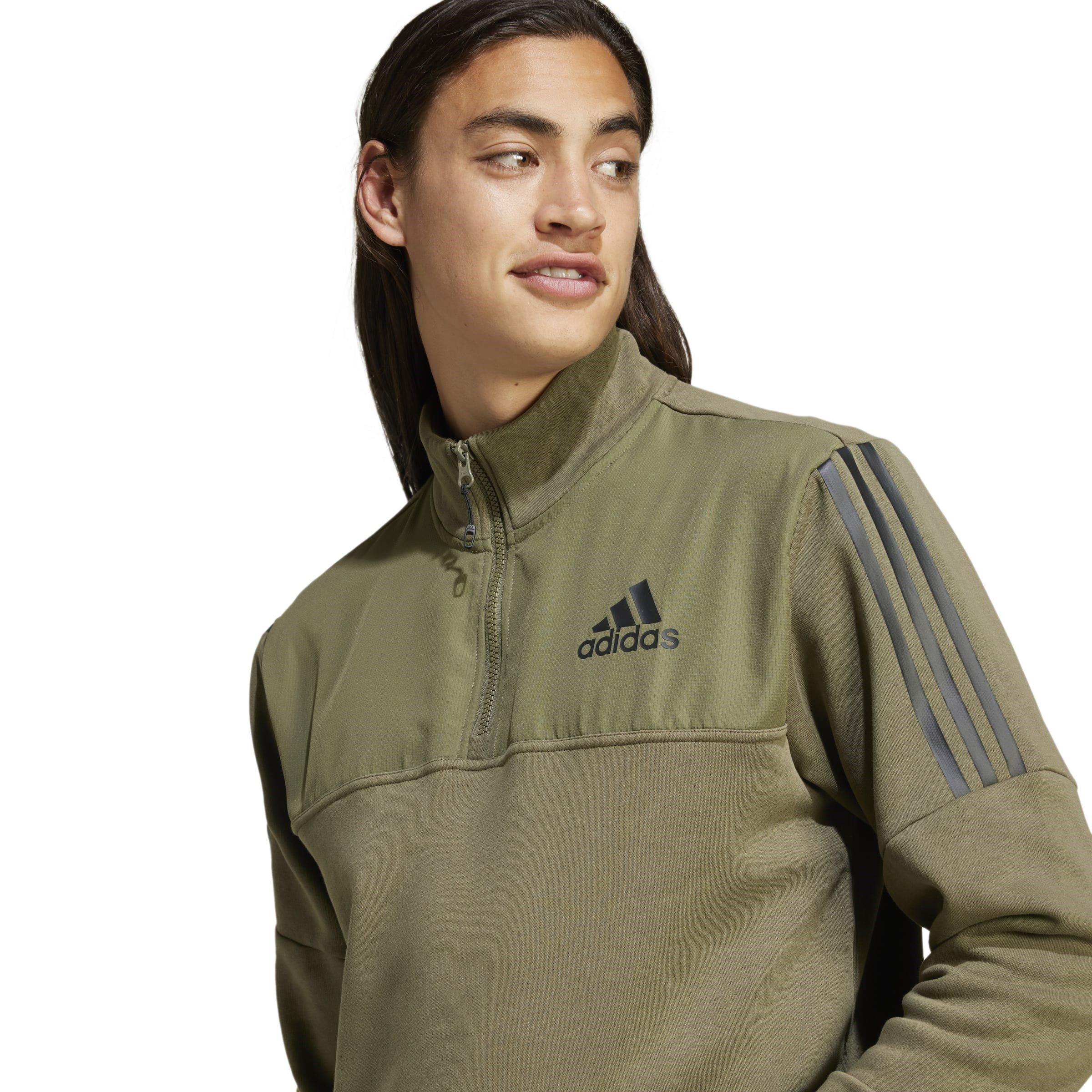 adidas Quarter Zip Tech Track Jacket Mens