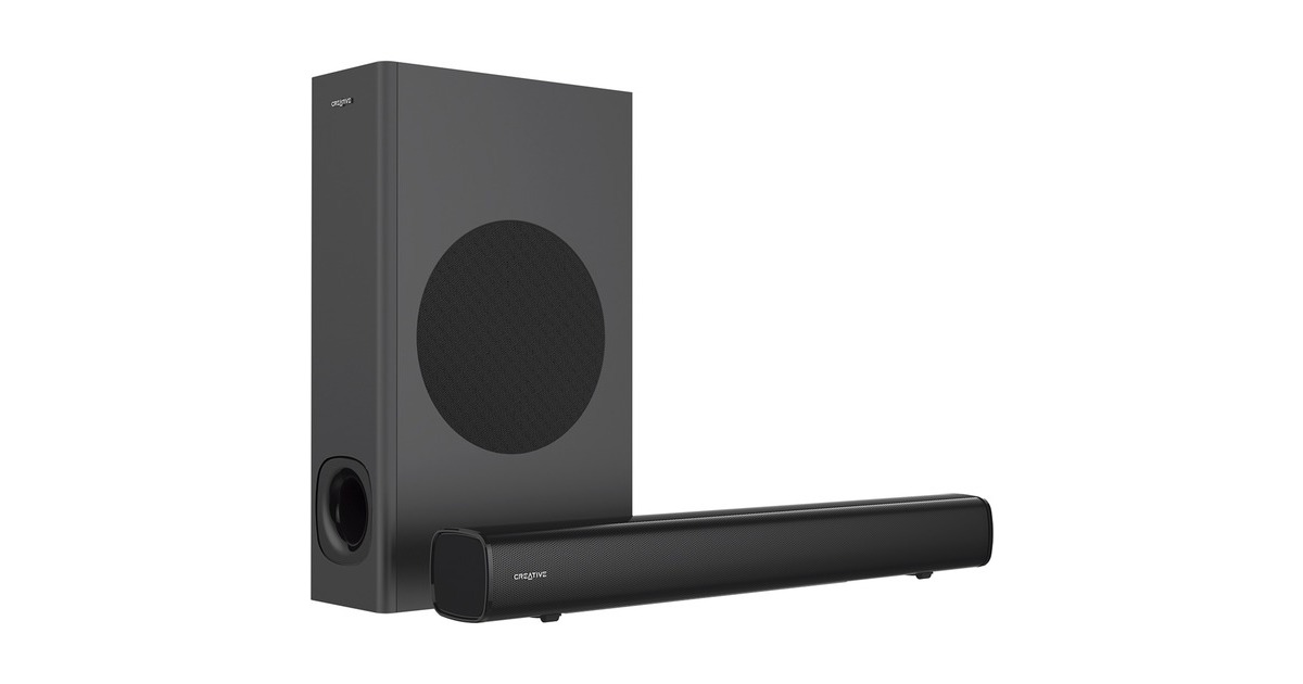 CreativeStage soundbar  (Zwart, Bluetooth)