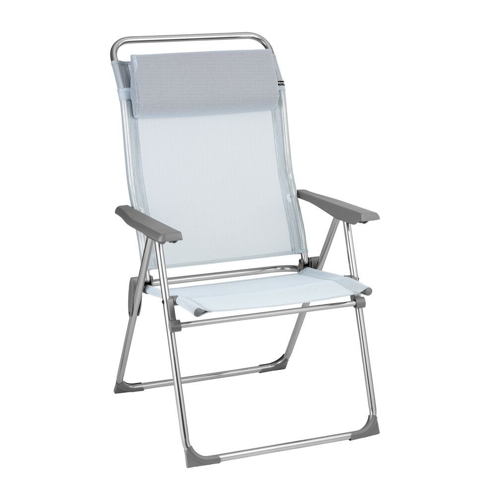 Mehrpositions-Campingsessel - XL Alu Cham XL Batyline® Iso Blau Ciel