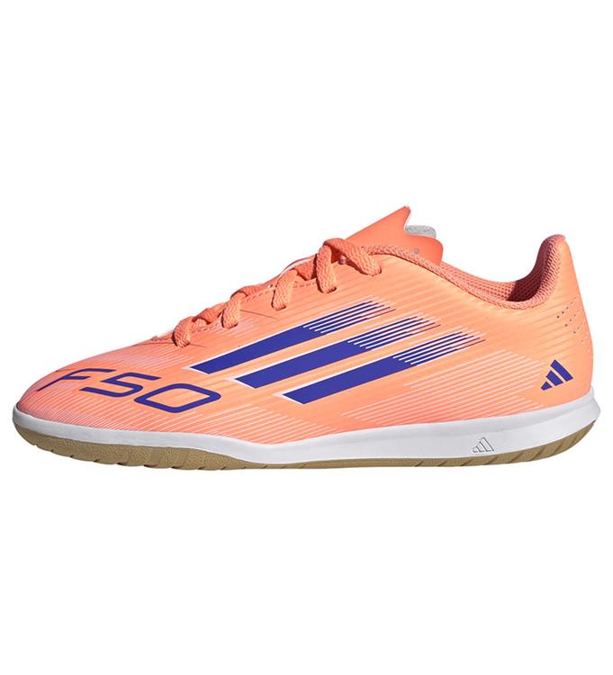 adidas F50 CLUB IN J JI0041 BEAORA-LUCBLU-FTWWHT