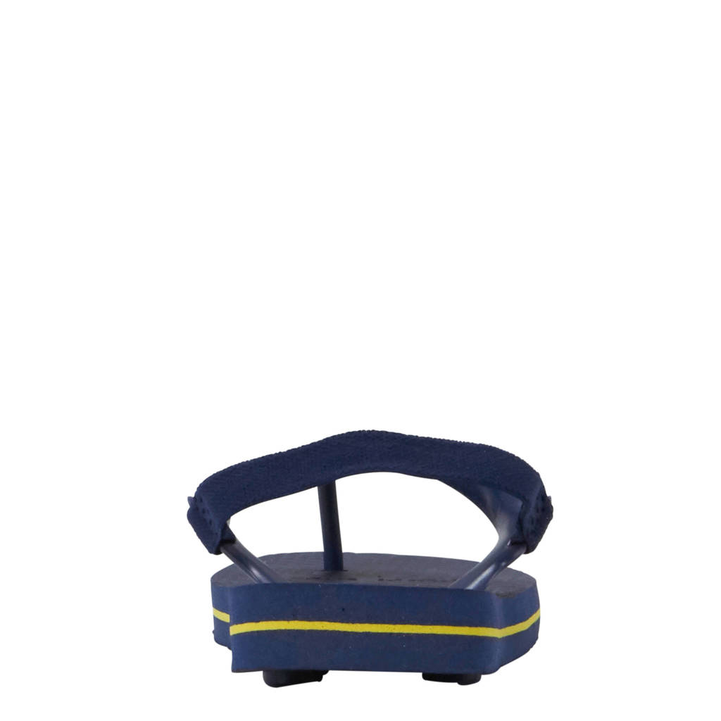 Havaianas Baby Brasil Logo IIteenslippers met hielbandje blauw