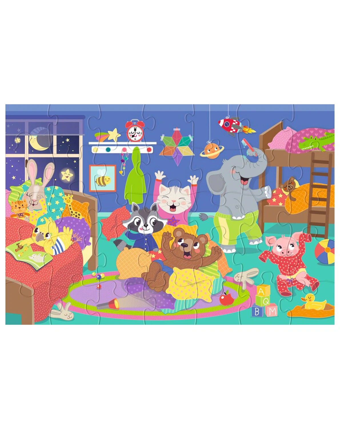Bodenpuzzle KLEINE KUSCHELHELDEN - GUTE NACHT 35-t