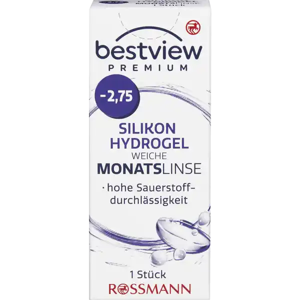 Premium weiche Monatslinse Silikon Hydrogel -2,75