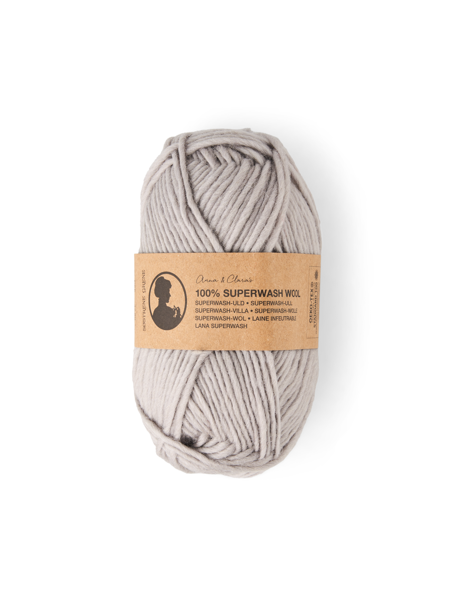 Uldgarn | Superwash uld. 50 g = 70 m. | Cool Grey