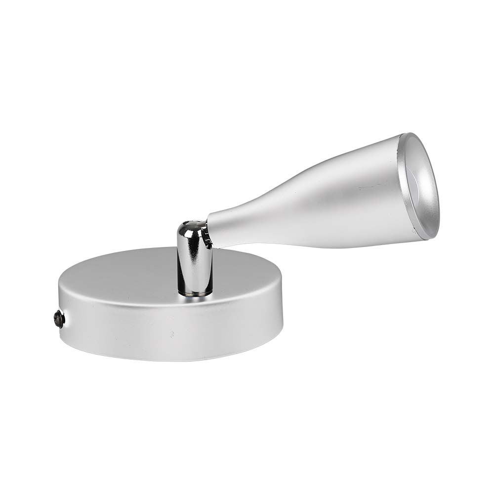 LED wandlampen met één kop - IP20 - Wit - 4,5W - 420 lumen - 3000K