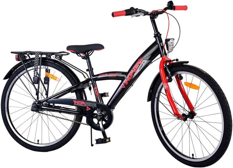 Volare - Thombike - Fiets - Rood - 24 inch - 3 Versnellingen