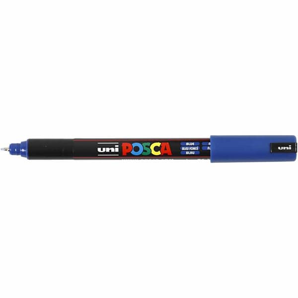 Posca Tusj, hvit, nr. PC-1MR, strek 0,7 mm, 1 stk