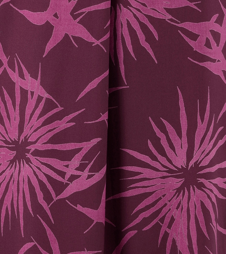 Aniston CASUAL Tunikakleid Eingrifftaschen mit trendfarbigem, grafischen Blumendruck - NEUE KOLLEKTION
