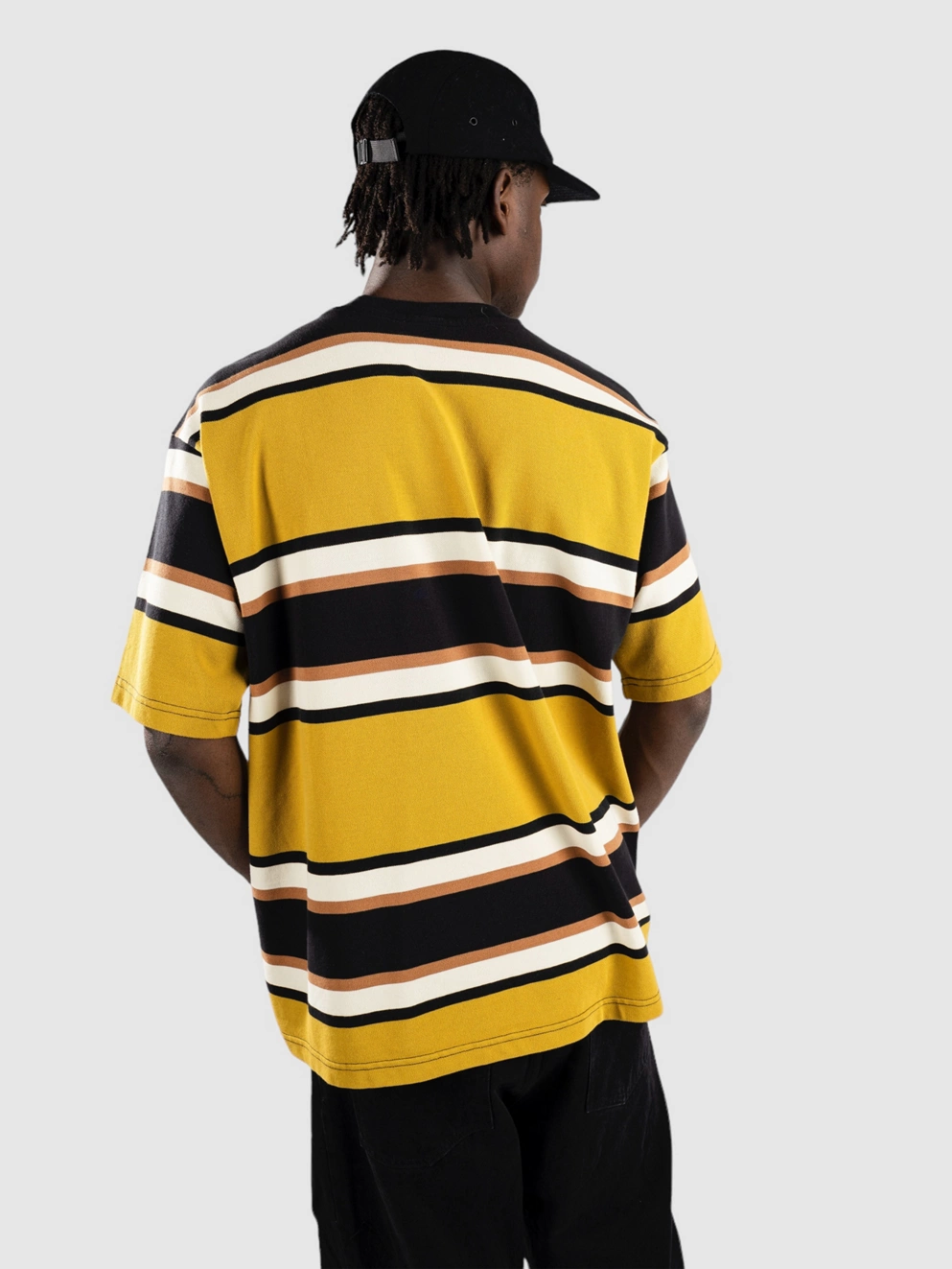Levi's Skate Graphic Box T-Shirt green sulphur stripe