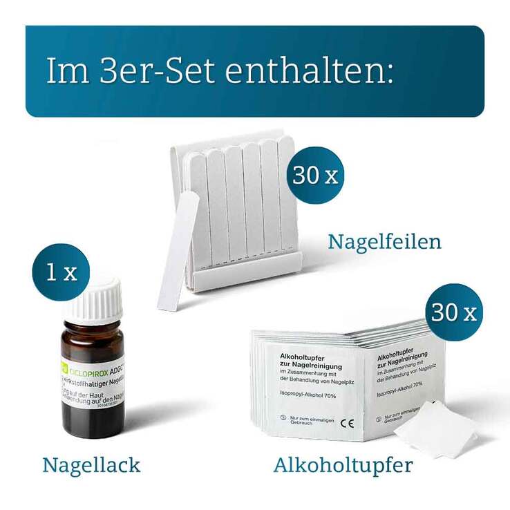 CICLOPIROX ADGC® 80 mg/g wirkstoffhaltiger Nagellack, 3.3 ml