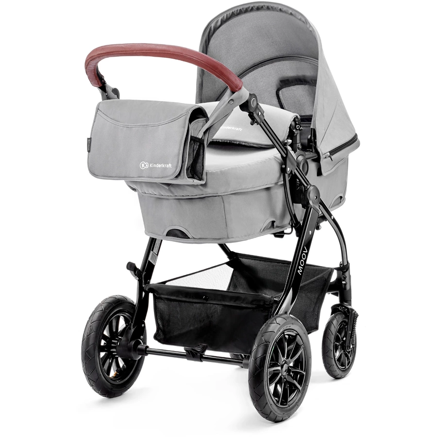 Kinderkraft Kombikinderwagen 3 in 1 Moov Grey