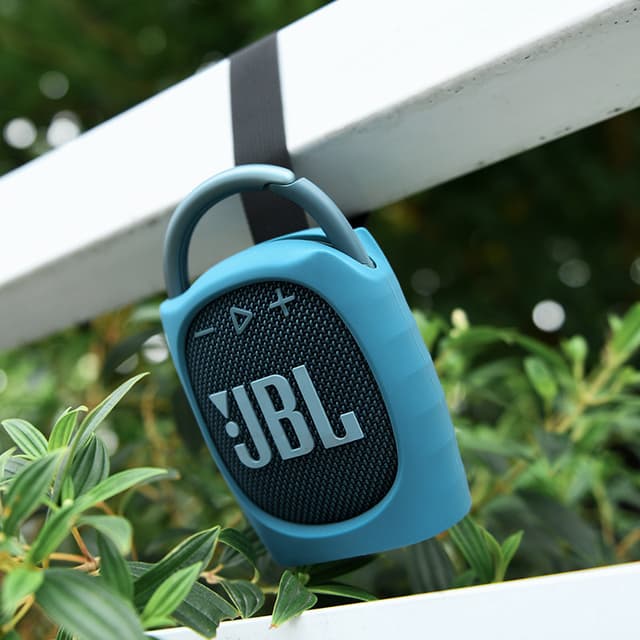 Silikone beskyttende etui til JBL CLIP4 Bluetooth-højttaler Blå