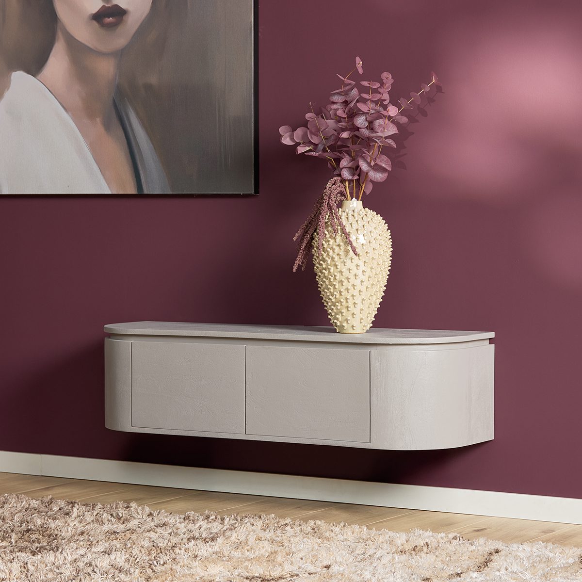 Tv meubel Houdini Taupe 120 cm