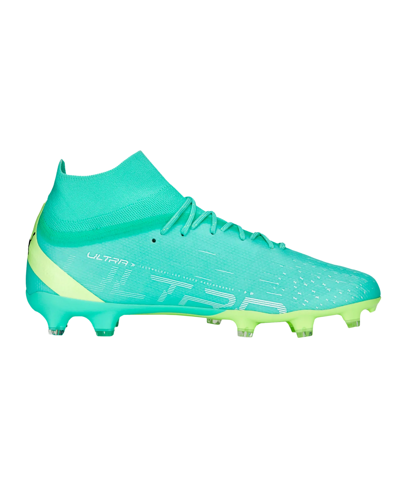 PUMA ULTRA Pro FG/AG Pursuit Türkis Gelb Grün F03