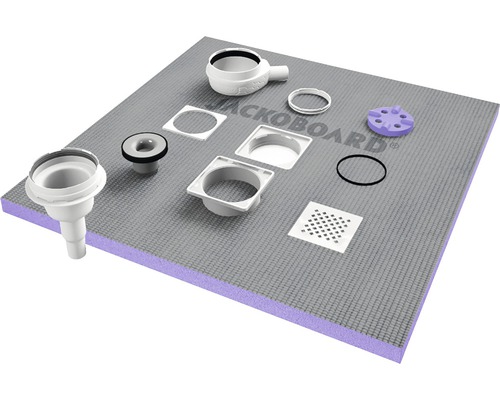 Horizontaal drainagesysteem voor JACKOBOARD® Aqua