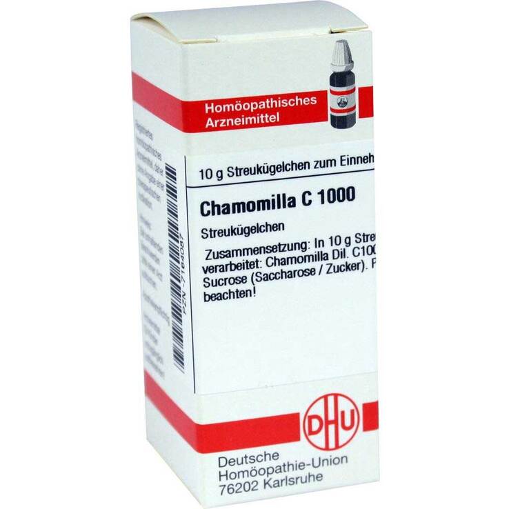 DHU Chamomilla C 1000 Globuli, 10 g