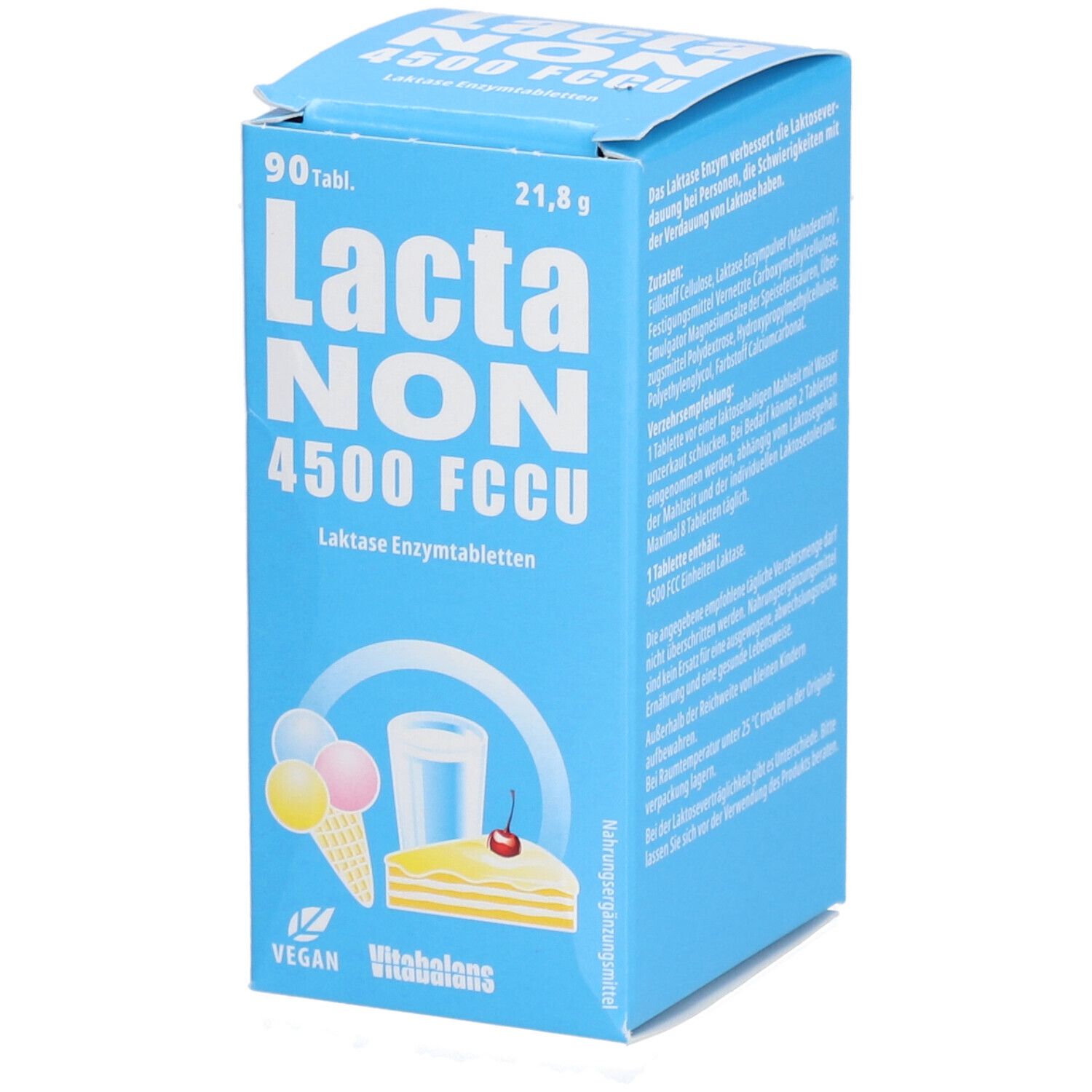 Lactanon 4500 FCCU 90 Tabletten