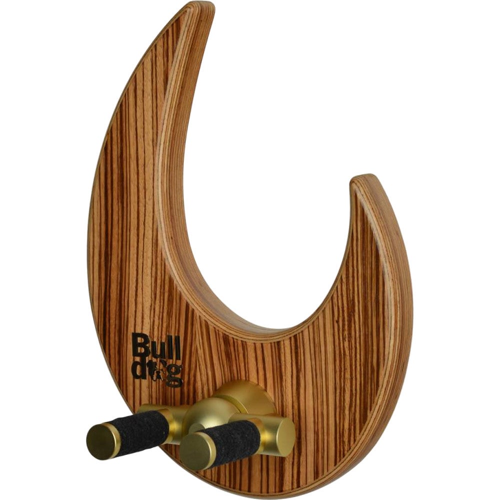 Bulldog Music Gear Wall Dragon Zebrano gitaar muurbeugel