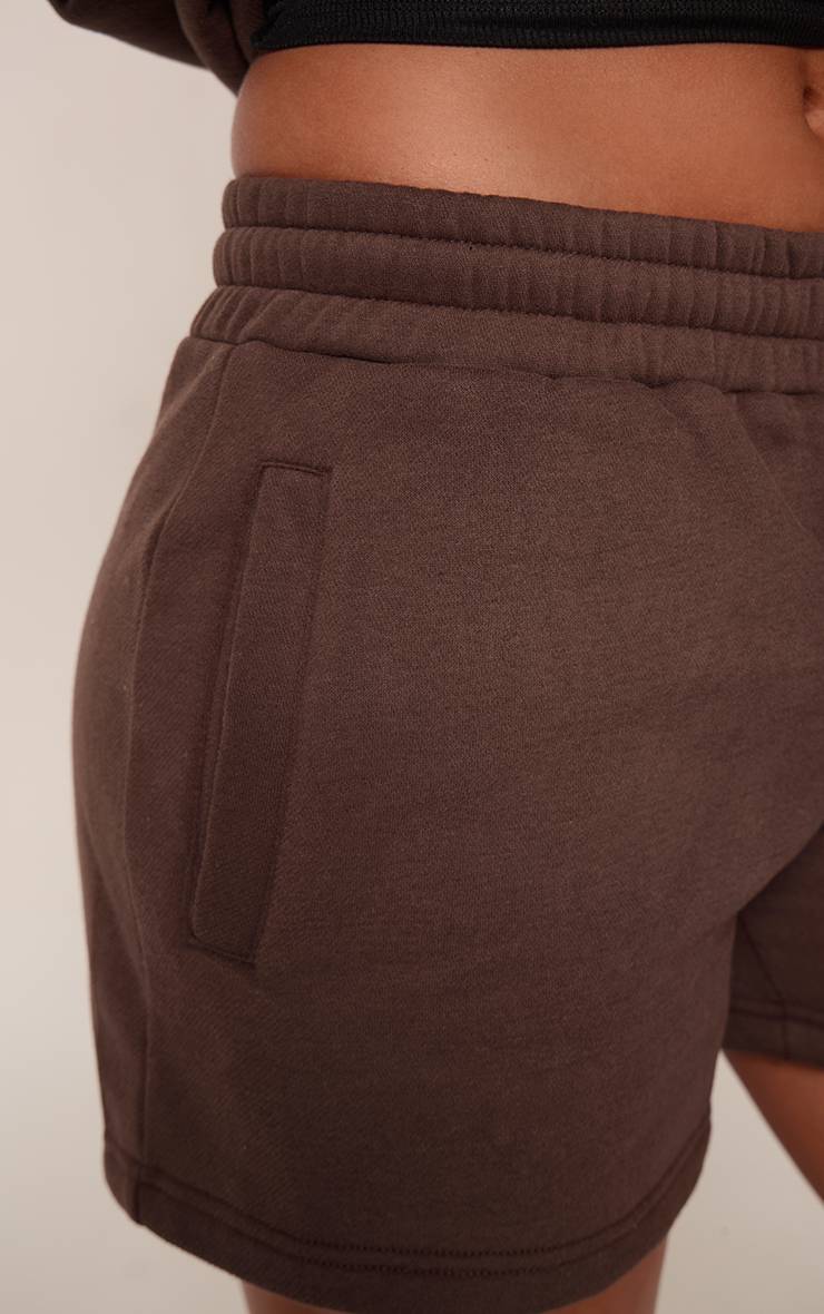 Espresso Short De Jogging En Molleton De Coton