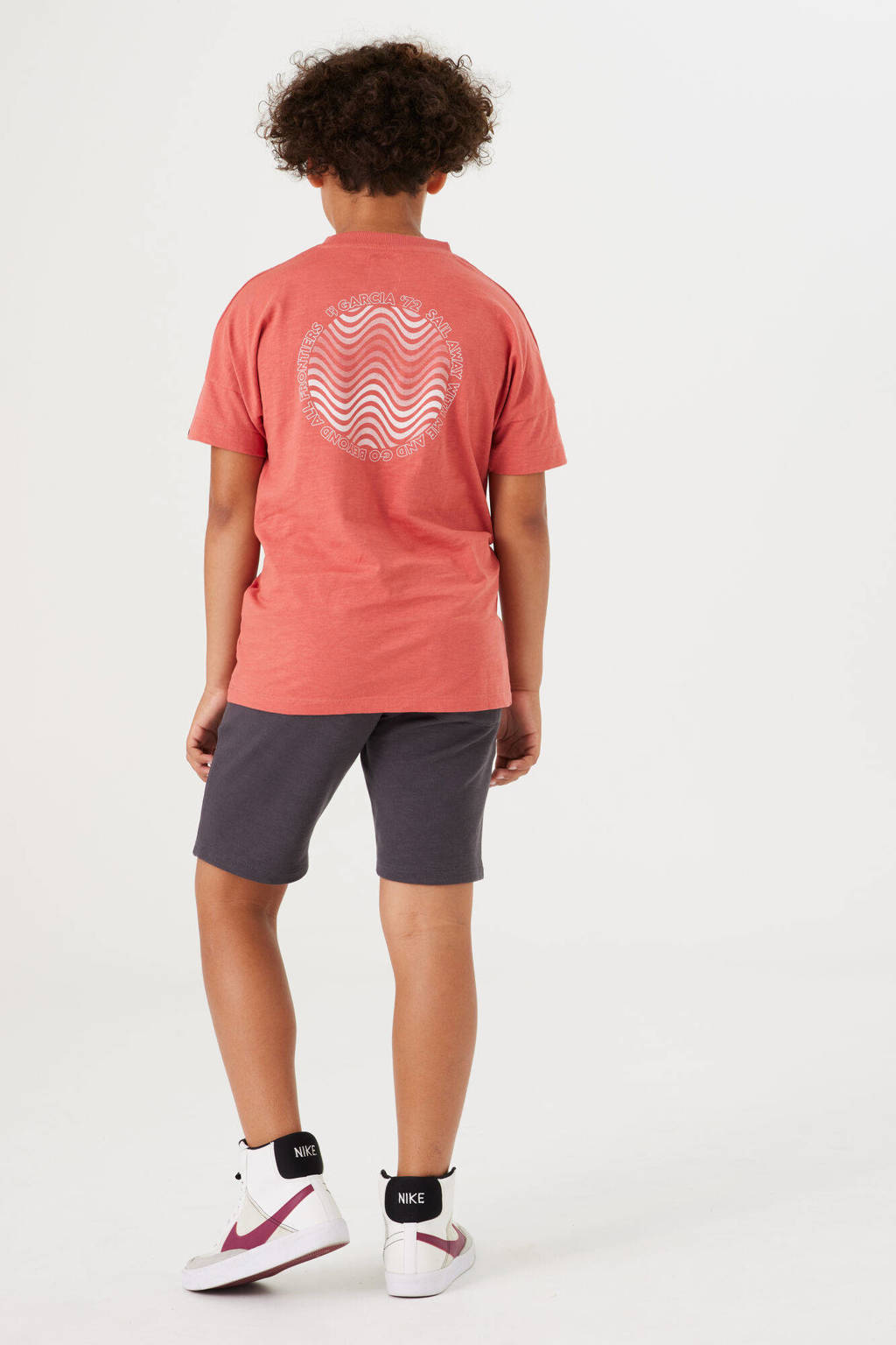 Garcia sweatshort donkergrijs