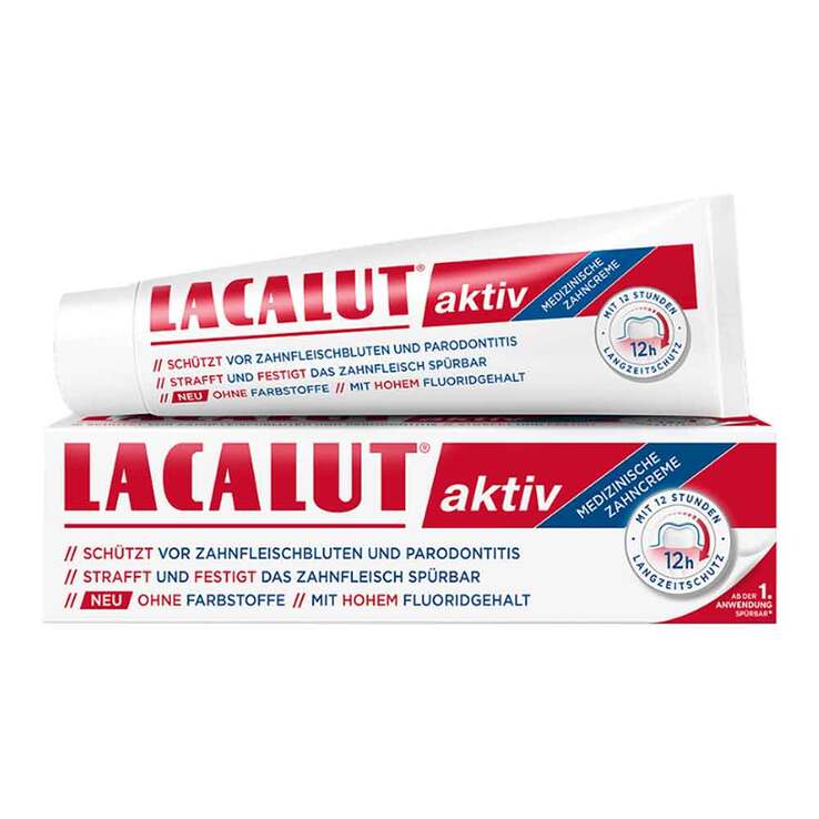 Lacalut aktiv Zahncreme, 100 ml