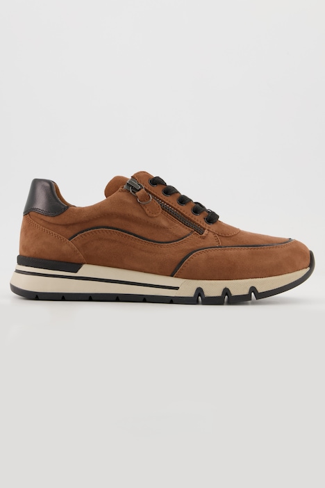 Leder-Sneaker, Caprice Comfort, Veloursleder, Weite H