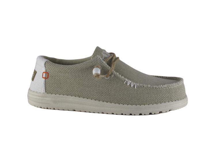 Hey Dude WALLY BRAIDED Off White (0128)