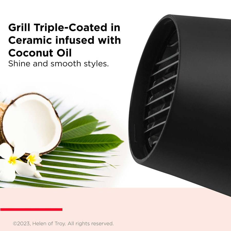 Revlon Tools Smoothstay™ Coconut Oil-Infused Hair Dryer + Volumising Diffuser