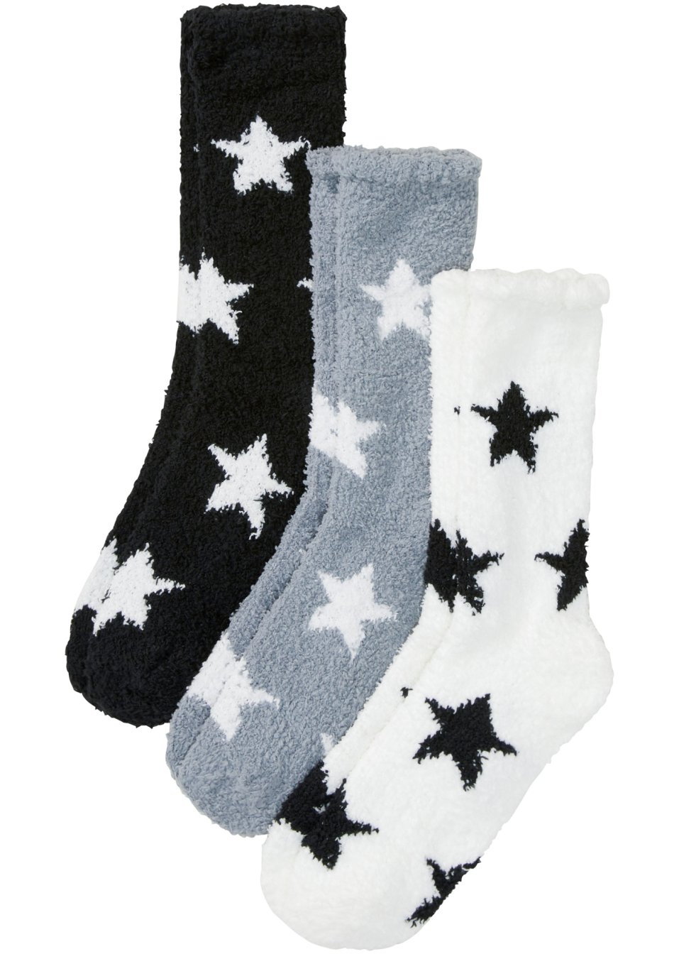 Lot de 3 paires de chaussettes douillettes avec carte cadeau