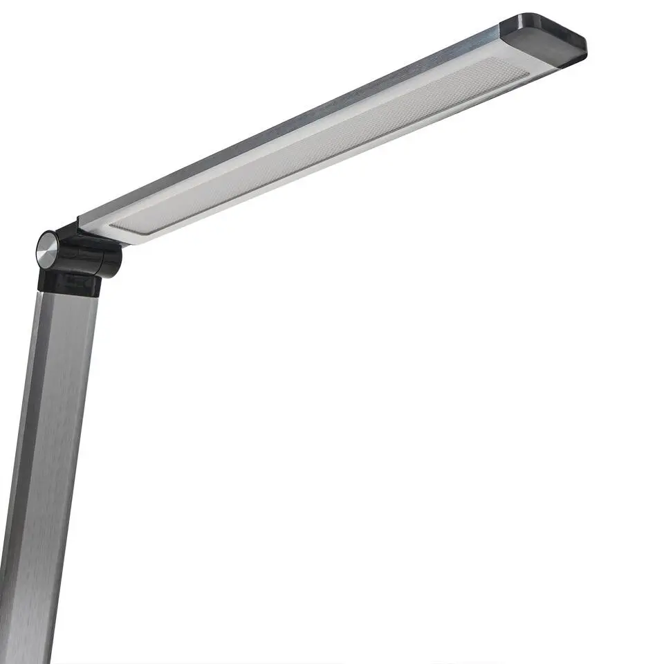 ENIF - Bureaulamp LED - Zilver - Aluminium/Synthetisch materiaal