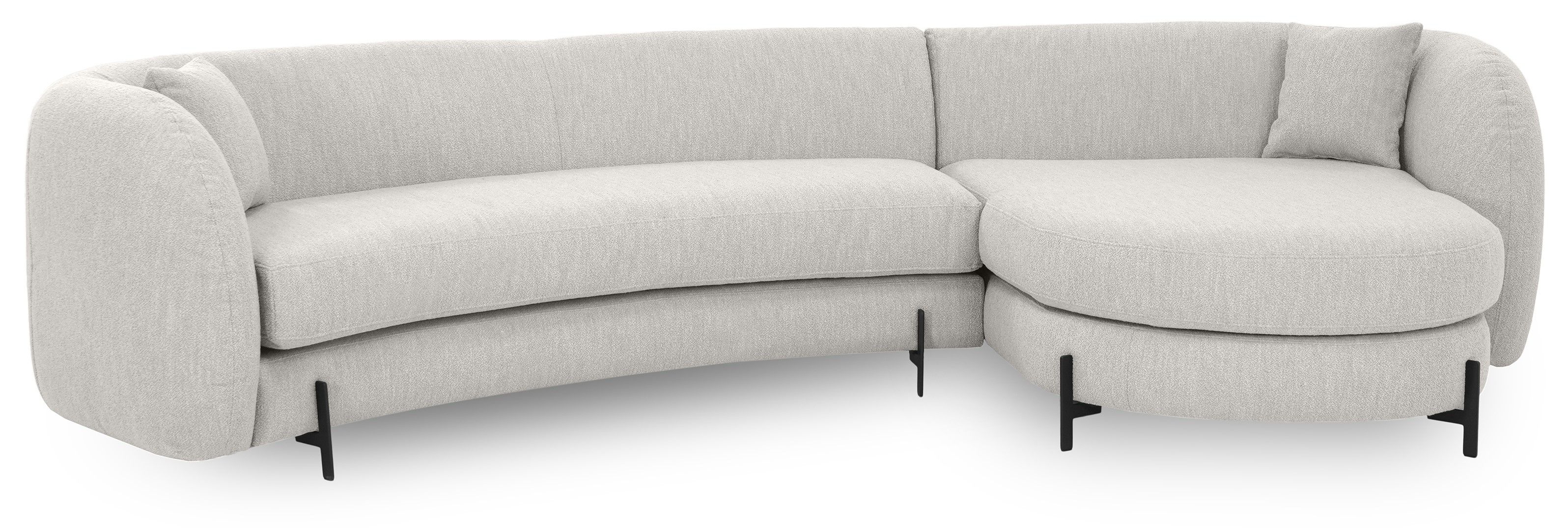 Loungebank stof Sino 102 (3+L) Esmee B340 x D180 x H82 cm