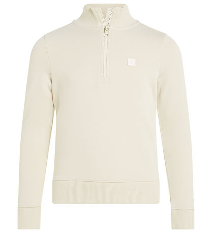 Calvin Klein Sweatshirt - Monogramm Mini Badge Half-Zip - Rollkr