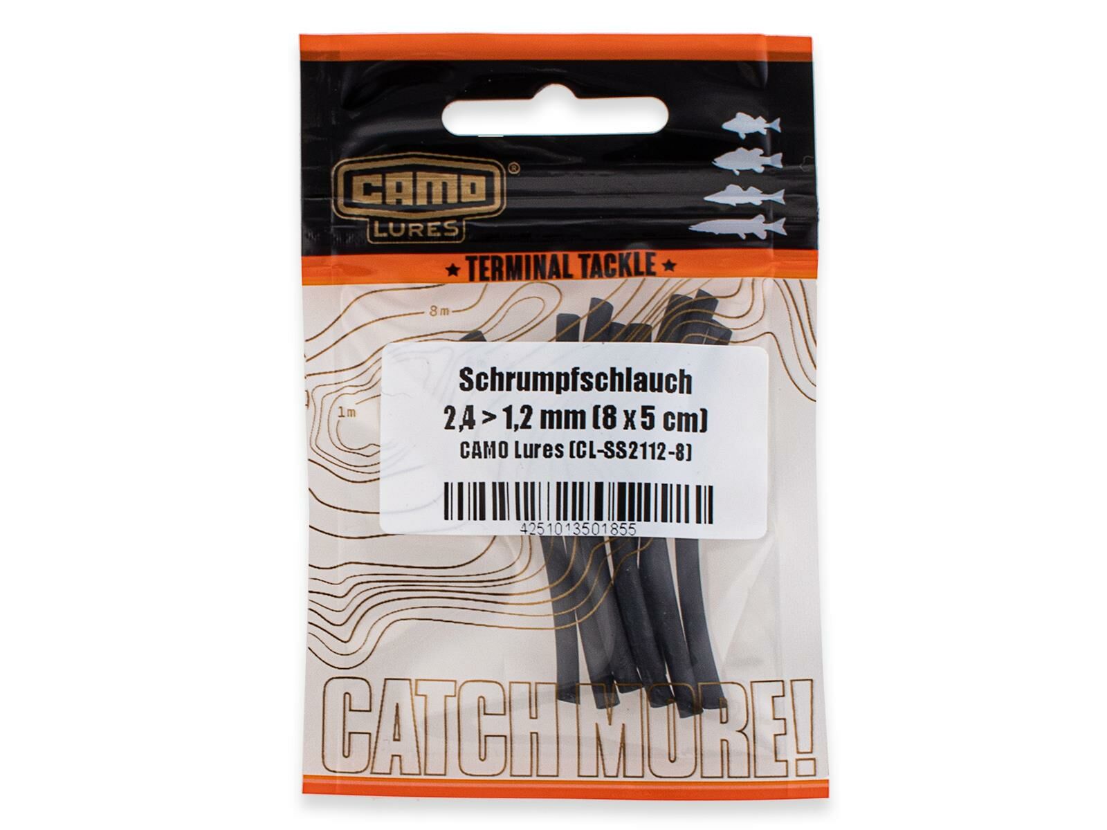 Schrumpfschlauch - 1.2 > 0.6 mm (8 x 5 cm)