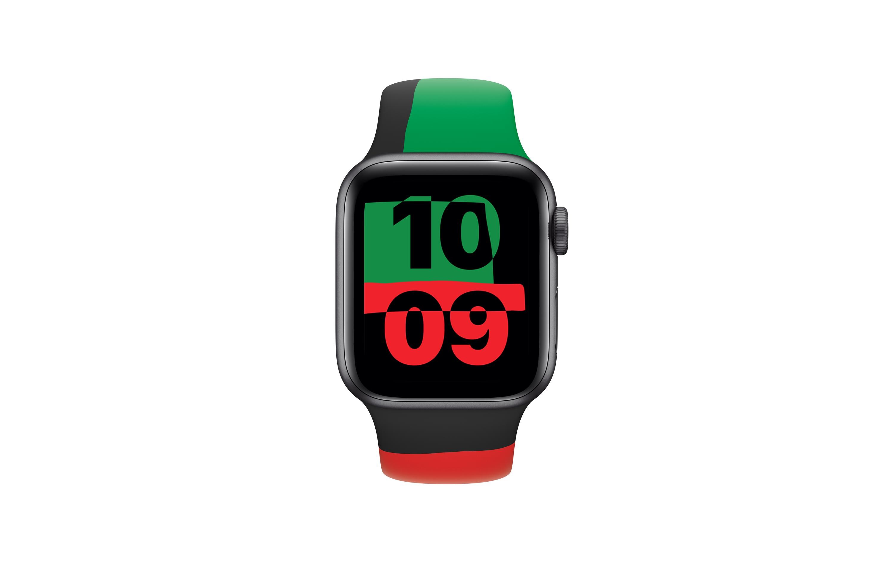 Sport Band 41 mm Black Unity S/MArmband zu Apple Watch