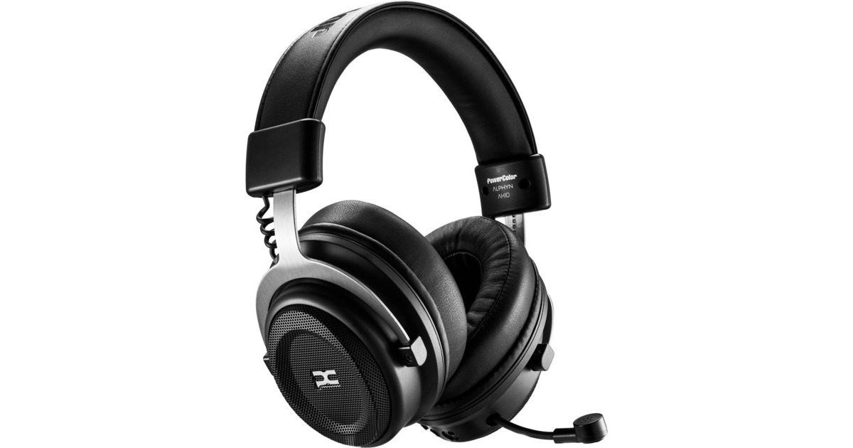 PowerColorALPHYN AH10 Wireless  over-ear gaming headset  (Zwart, PC, console of mobiel)