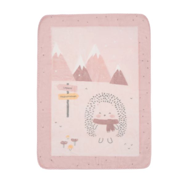 Kikkaboo Manta de Bebé Super Macia 80/110 cm Hedge-hugs