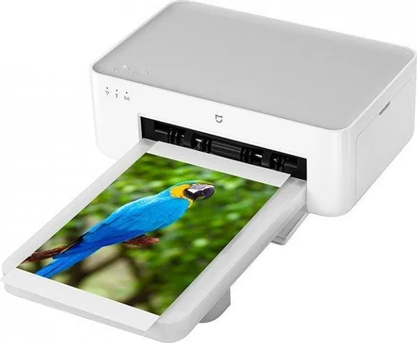 Xiaomi Instant Photo Printer 1S Set - Printer - farve - farvesublimering - 100 x 148 mm op til 1 min./side (farve) - kapacitet: 20 ark - Wi-Fi(n)