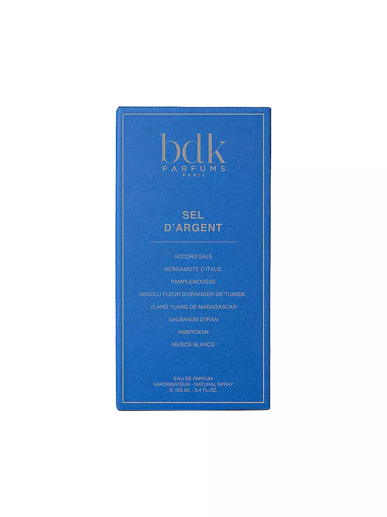 BDK Sel D'Argent Eau de Parfum 100ml keine Farbe