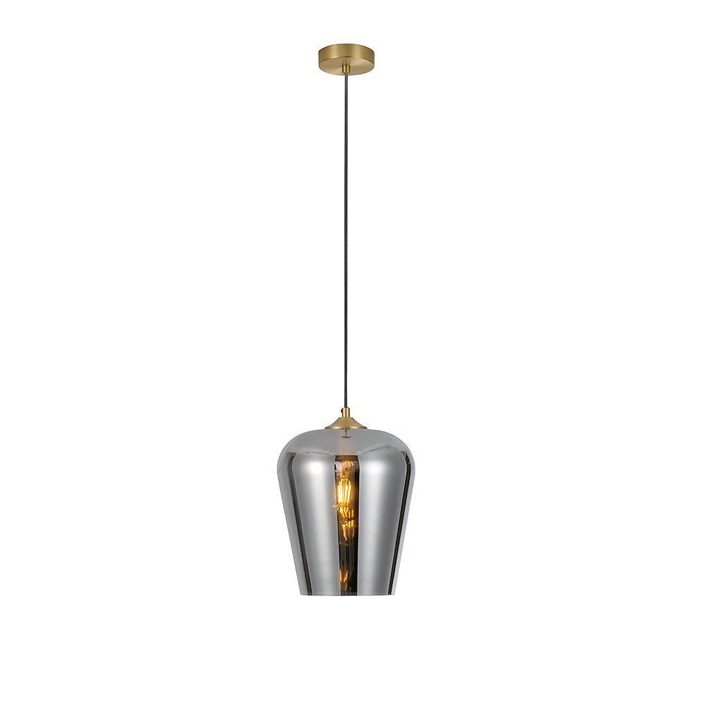 ARTDELIGHT CAROLA Aufhängung - Goldfarbig, Schwarz / H: 150.0 cm x D: 10.0 cm