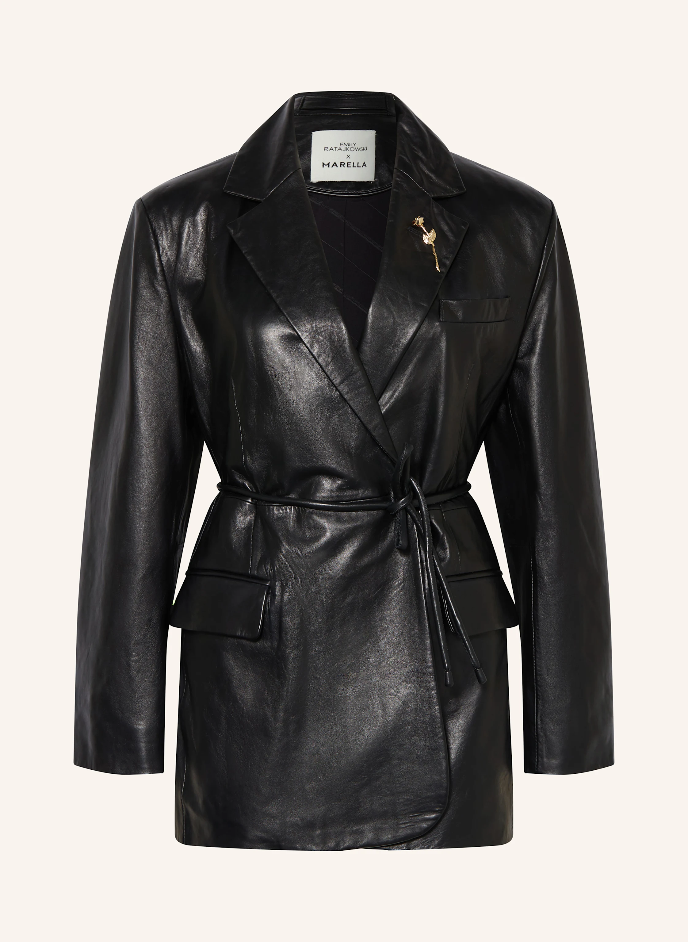 MARELLA Lederblazer