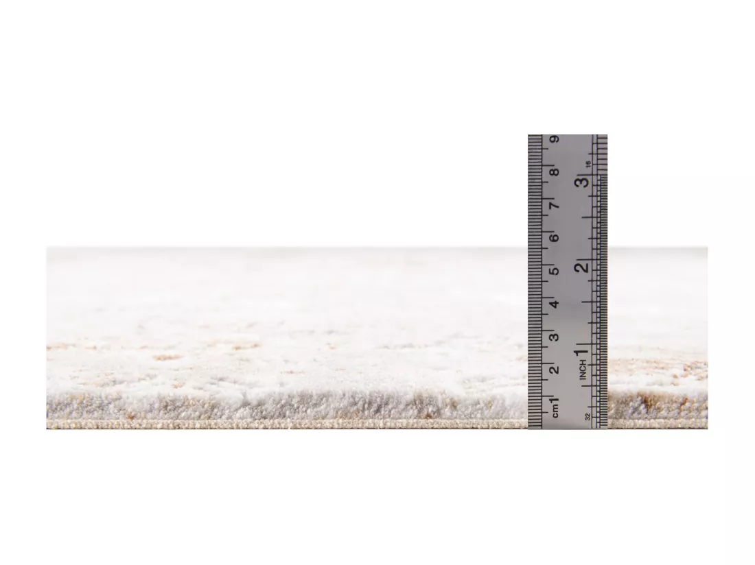 Tapis 240x240 beige Davos Magic