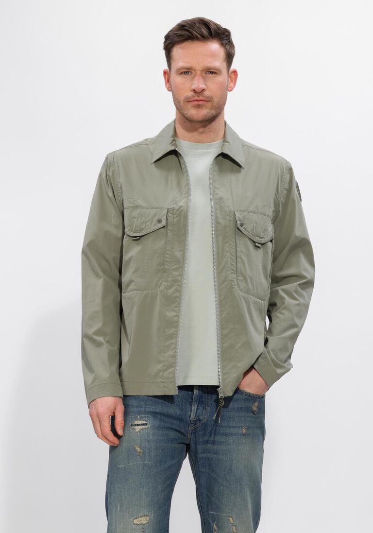 groene parajumpers overshirts elgin