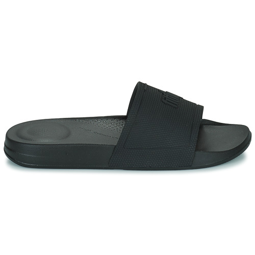 FitFlop - Iqushion Pool Slide Tonal Rubber - Noir