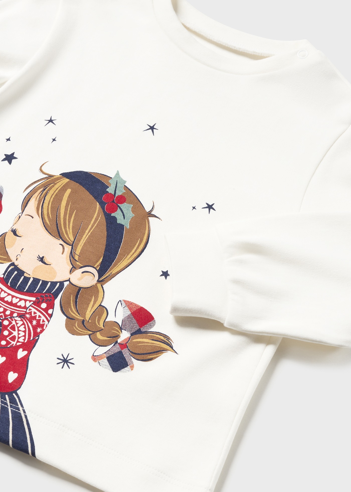 Pijama de bebê Better Cotton com bolsa