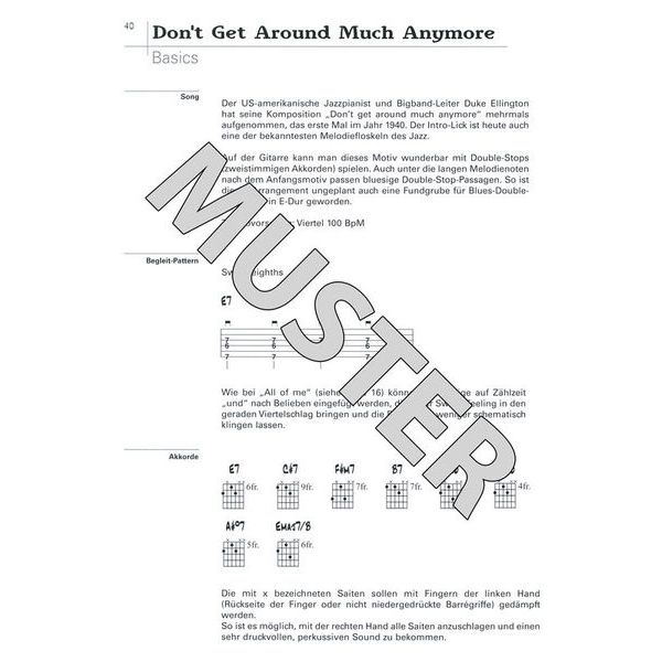Edition Dux Acoustic Jazz Guitar Solos