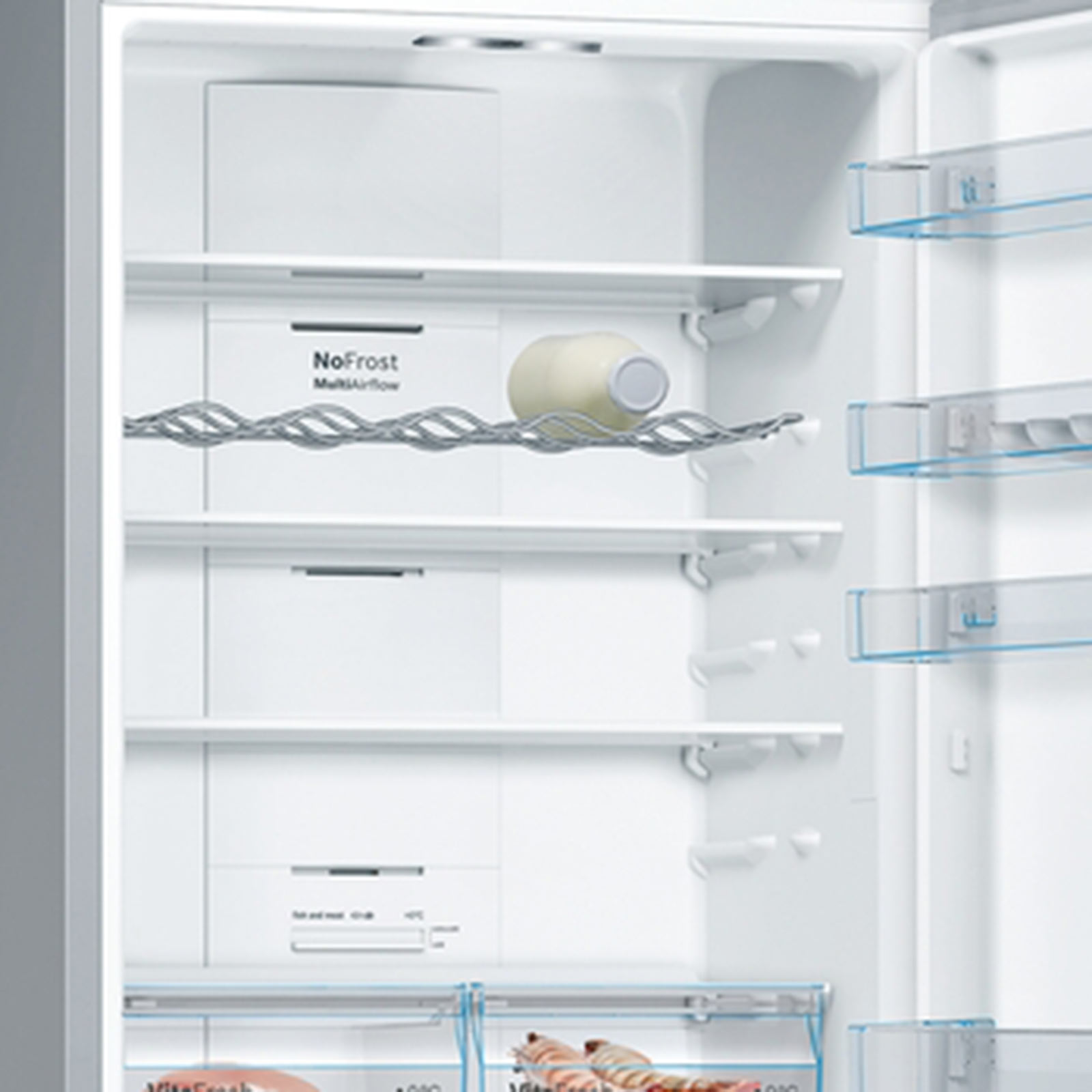 BOSCH Kühl-Gefrierkombination KGN49XIDP - Edelstahl - D