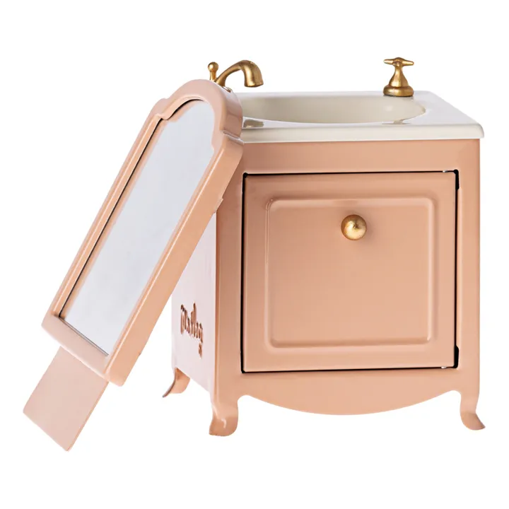 Maileg Mini meuble de salle de bain | Rose poudré
